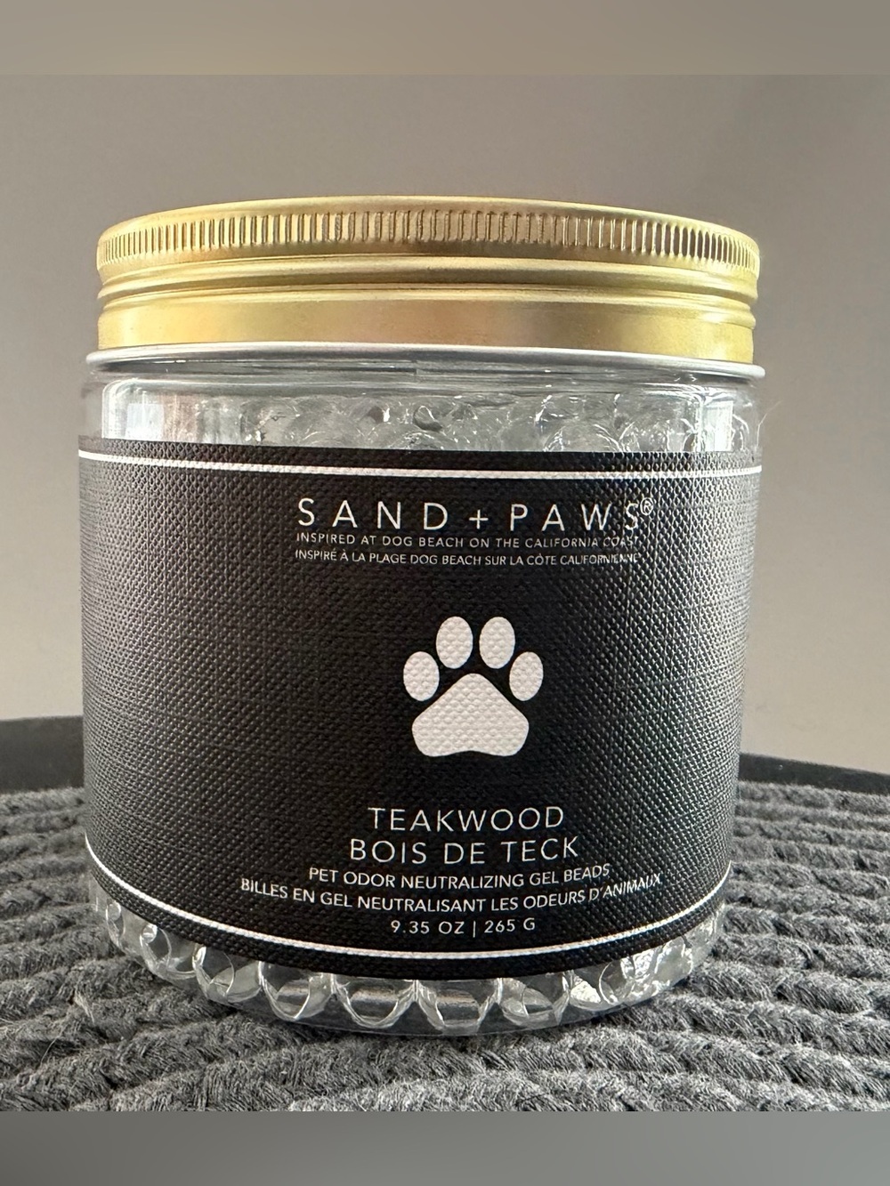 ✨NWT✨ SAND+Paws: Odor Neutralizing Gel Beads -Teakwood
